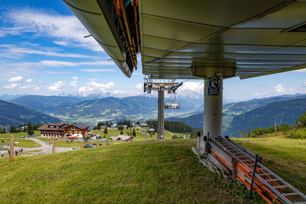 Star Jet 2 - Flachau - Bergstation - Die Bergstation liegt auf einer Höhe von 1.737 Metern. - © alpintreff.de - Christian Schön