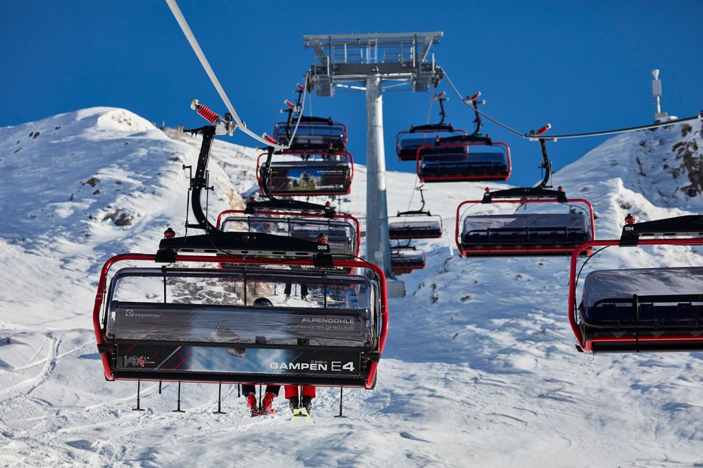 Gampenbahn in Ischgl - Gute Fahrt auf der neuen Gampenbahn. - © TVB Paznaun - Ischgl