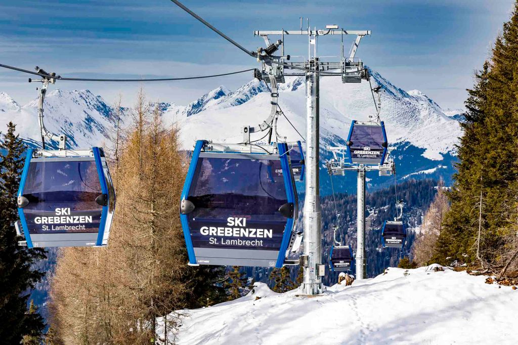 Gondelbahn Greben10 - Die Altanlagen bleiben aber - zumindest derzeit - weiterhin bestehen und die Gondelbahn ergänzt das Angebot. - © Mediahome Werbeagentur Gondelbahn Greben10 - Die Altanlagen bleiben aber - zumindest derzeit - weiterhin bestehen und die Gondelbahn ergänzt das Angebot. - © Mediahome Werbeagentur