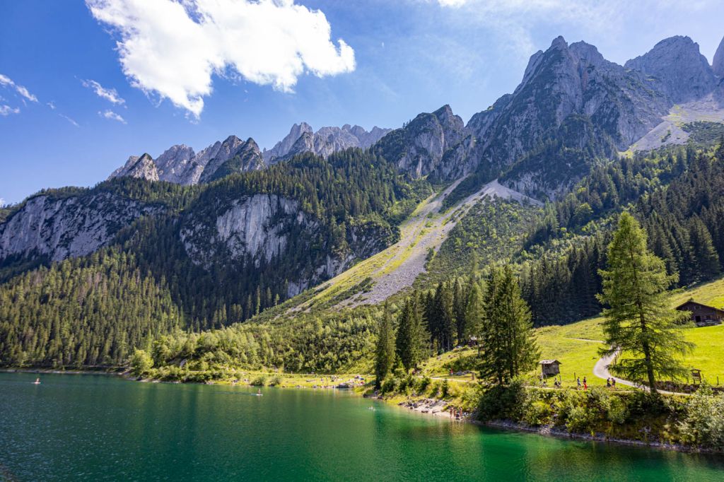 Künstlicher See - Es handelt sich also um einen künstlichen See, was seiner Schönheit allerdings keinen Abbruch tut. - © alpintreff.de - Christian Schön