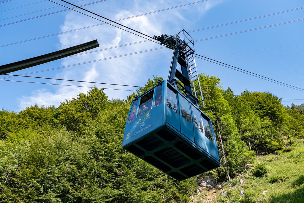 Herzogstandbahn am Walchensee - Die Herzogstandbahn liegt im Ort Walchensee am Walchensee. Alles in der Gemeinde Kochel am See. - © alpintreff.de / christian Schön