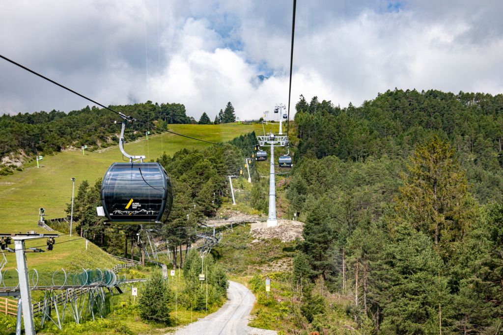 UALM-Bahn - Hoch-Imst - Imst - Bilder - Die Streckenlänge der UALM-Bahn beträgt 2.324 Meter. - © alpintreff.de - Christian Schön