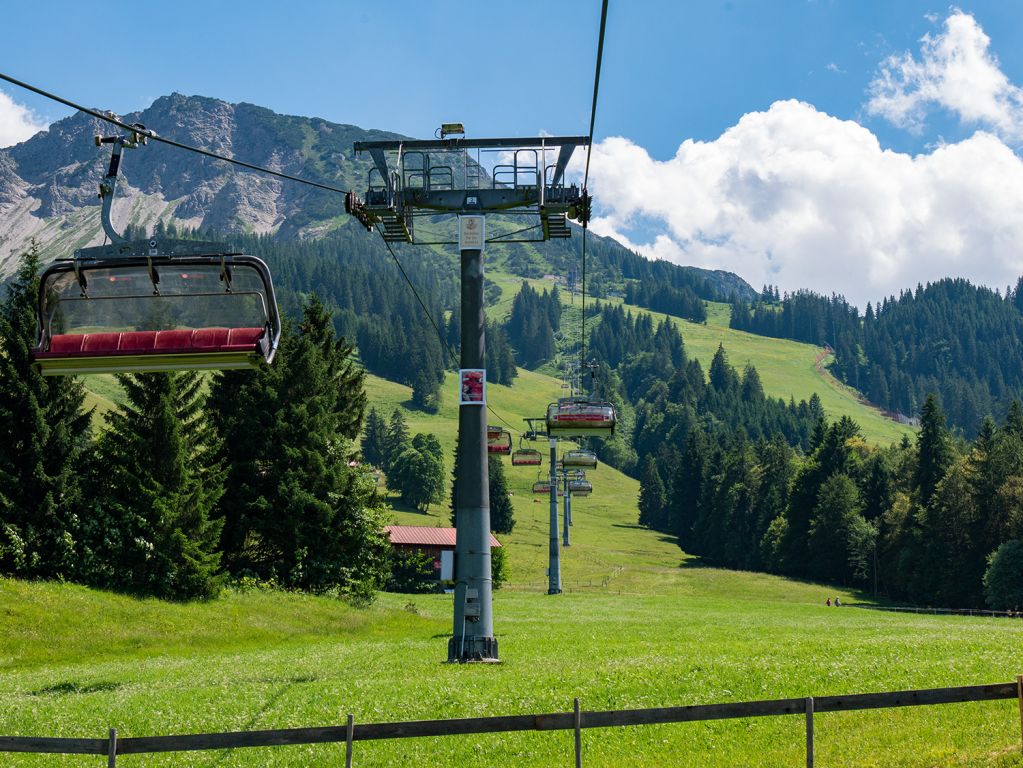 Bergfahrt mit der Iselerbahn - Bergfahrt mit der Iselerbahn in Oberjoch. - © alpintreff.de / christian schön