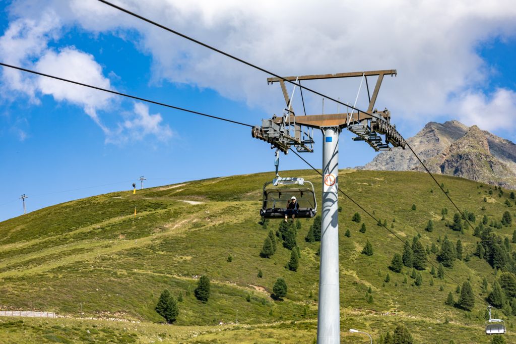 Dreiseenbahn - Kühtai in Tirol - Bergbahn-Bilder - Die Bahn wurde 1992 gebaut.  - © alpintreff.de - Christian Schön