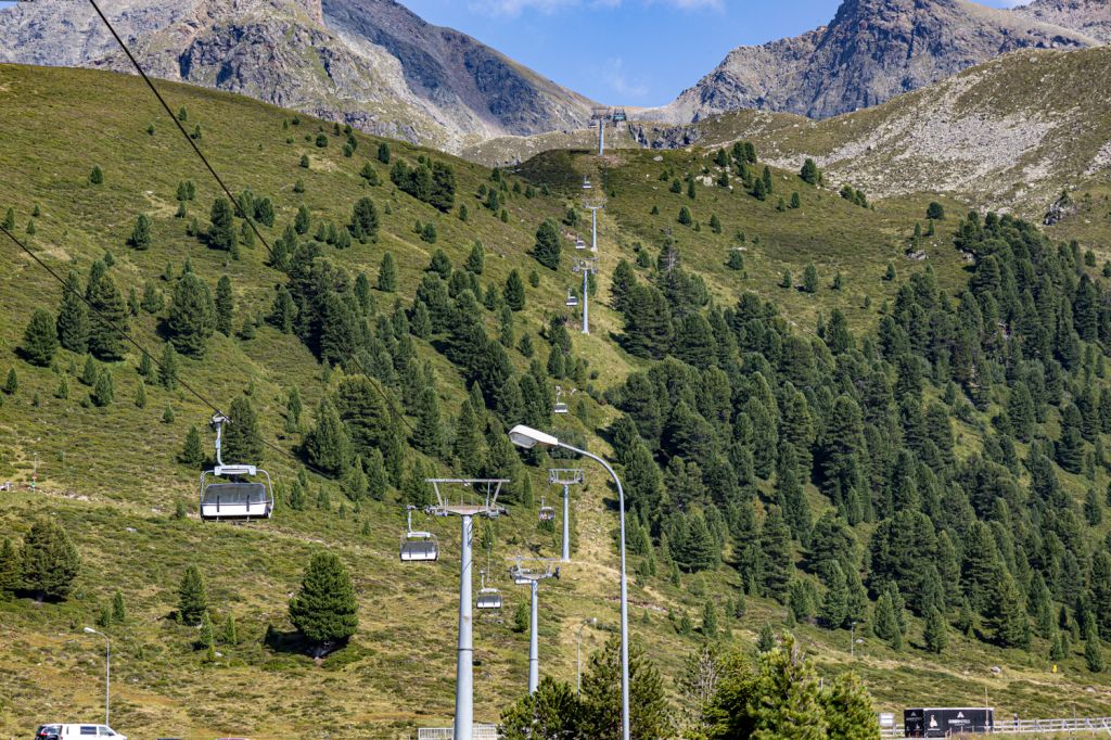 Dreiseenbahn - Kühtai in Tirol - Bilder 2022 - Die Streckenlänge der DreiSeenBahn beträgt knapp 2.000 Meter. - © alpintreff.de - Christian Schön