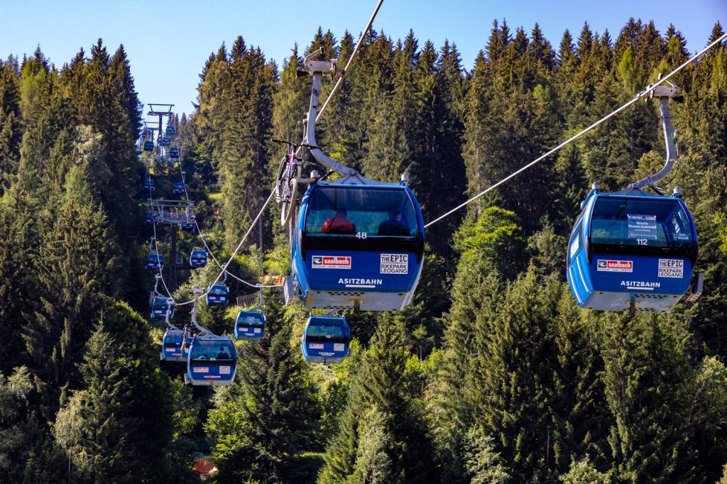 Asitzbahn - Leogang - Bilder - Die Asitzbahn in Leogang wurde 1991 gebaut.  - © alpintreff.de - Christian Schön