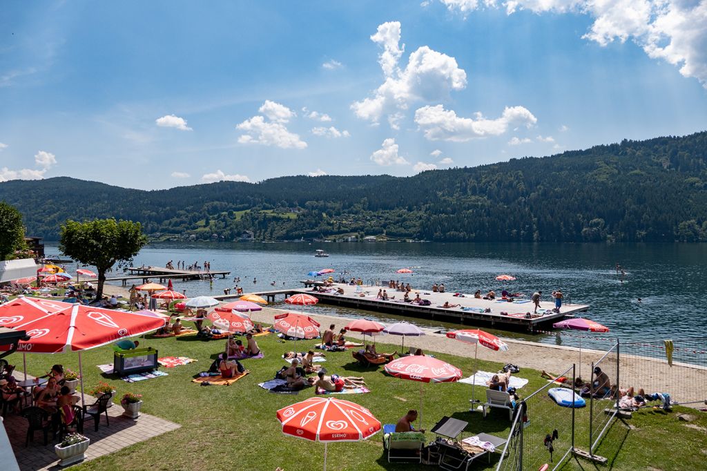 Millstätter See - Strandbad von Millstatt. - © alpintreff.de / christian Schön