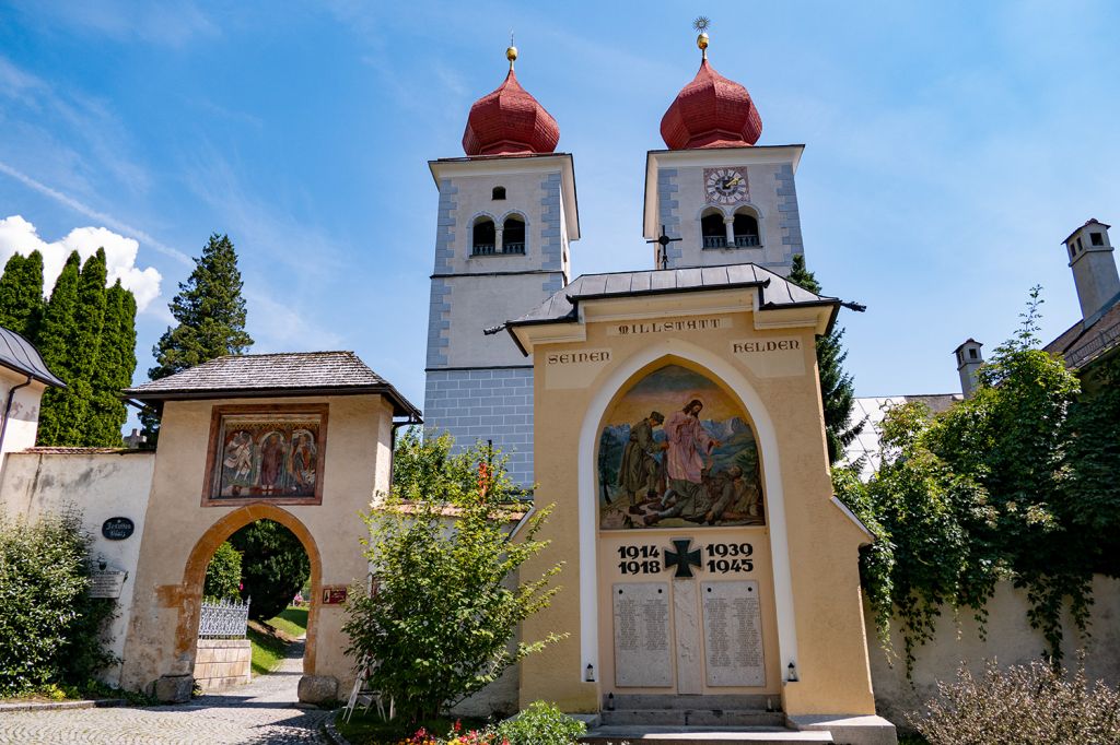 Millstätter See - Die Stiftsbasilika ist echt sehenswert. - © alpintreff.de / christian Schön