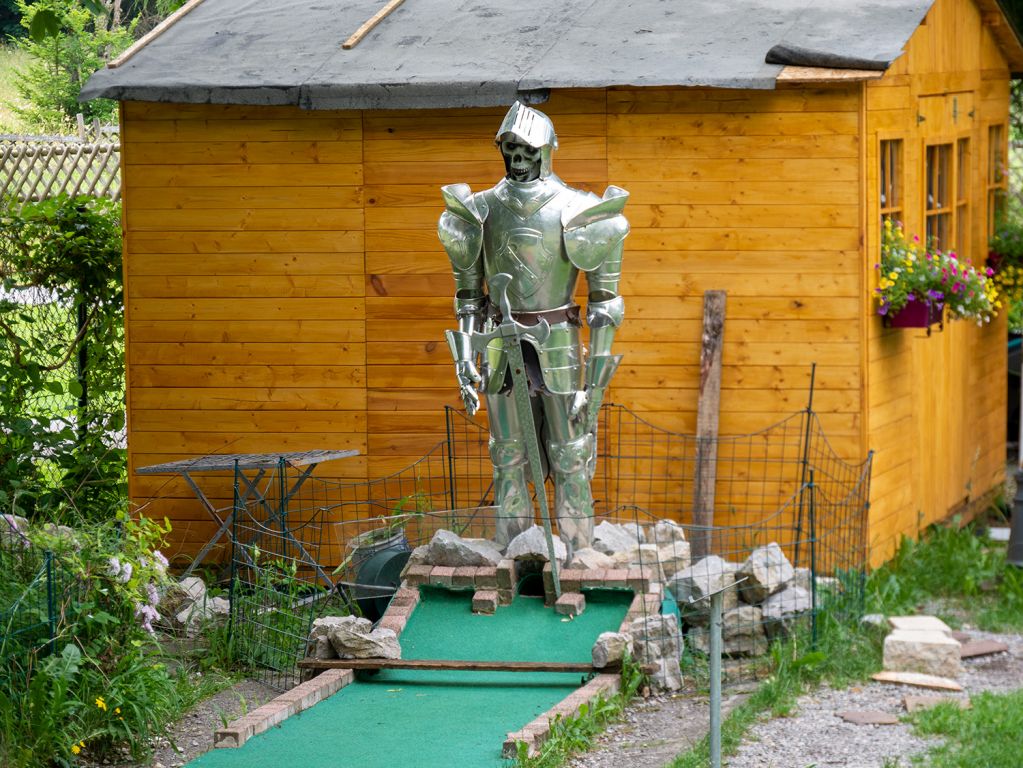 Minigolfanlage Bad Faulenbach - Füssen - Eine wunderschöne Anlage mit liebevoller Gestaltung. Das lassen wir so stehen. - © alpintreff.de / christian Schön