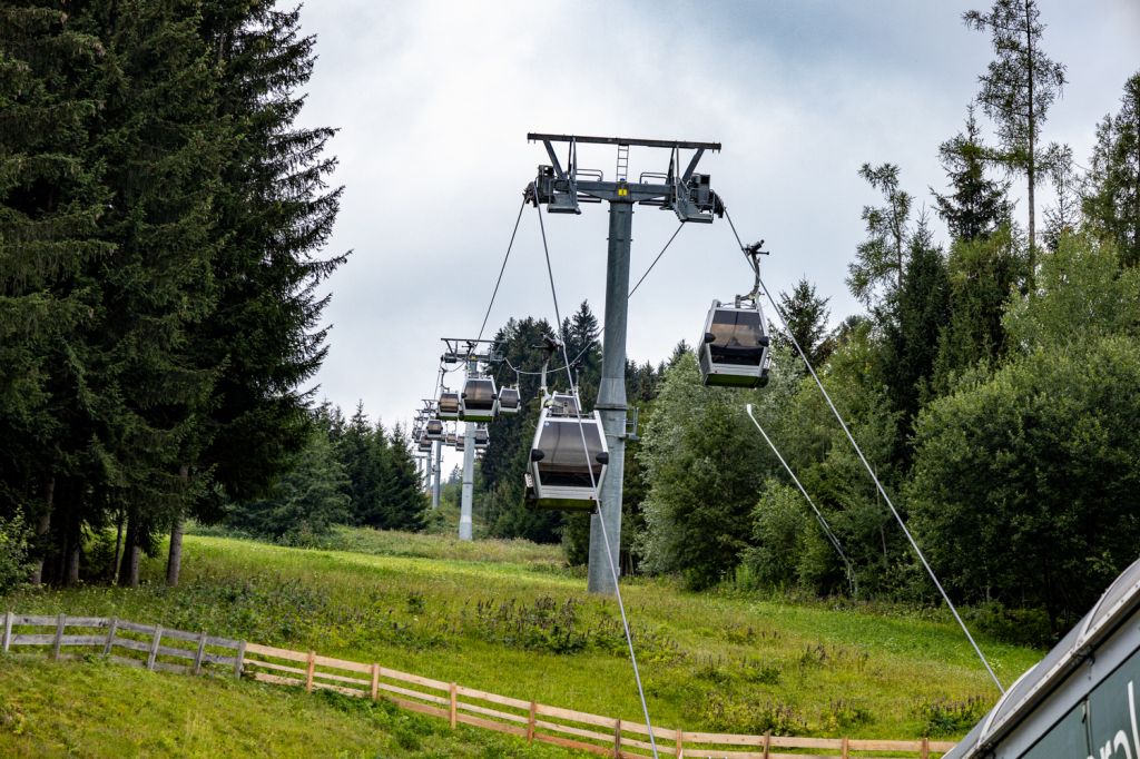 Muttereralmbahn - Mutters - Region Innsbruck - Bilder - Die Streckenlänge der Muttereralmbahn beträgt 2.718 Meter, die Fahrtzeit etwa neun Minunten. - © alpintreff.de - Christian Schön