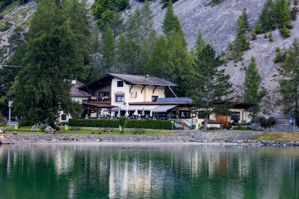 Nassereither See - Nassereith - Ferienregion Imst - Bilder - Das Restaurant Seebua liegt am Nassereither See. - © alpintreff.de - Christian Schön