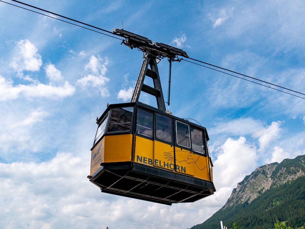 Nebelhornbahn von 1977 - In Oberstdorf ging in diesem Sommer eine lange Geschichte zu Ende. Die alte Nebelhornbahn stellte den Betrieb nach über 40 Dienstjahren ein. - © alpintreff.de / christian Schön