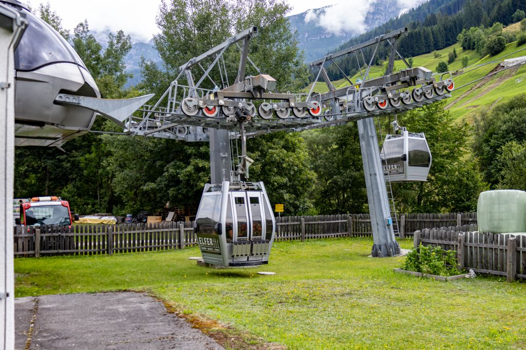 Panoramabahn Elfer - Neustift im Stubaital - Bilder - Während der etwa fünfminütigen Fahrt überwindest Du mehr als 800 Höhenmeter. - © alpintreff.de - Christian Schön