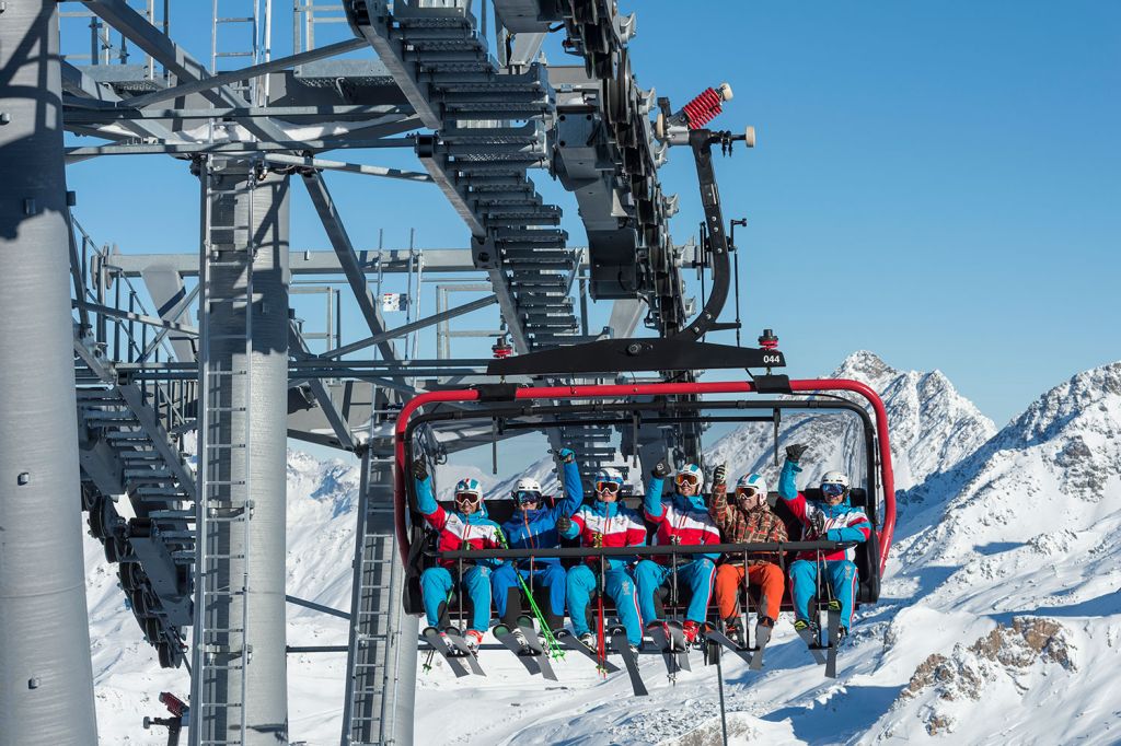 Palinkopfbahn in Ischgl - Impressionen der Palinkopfbahn - © TVB Paznaun - Ischgl