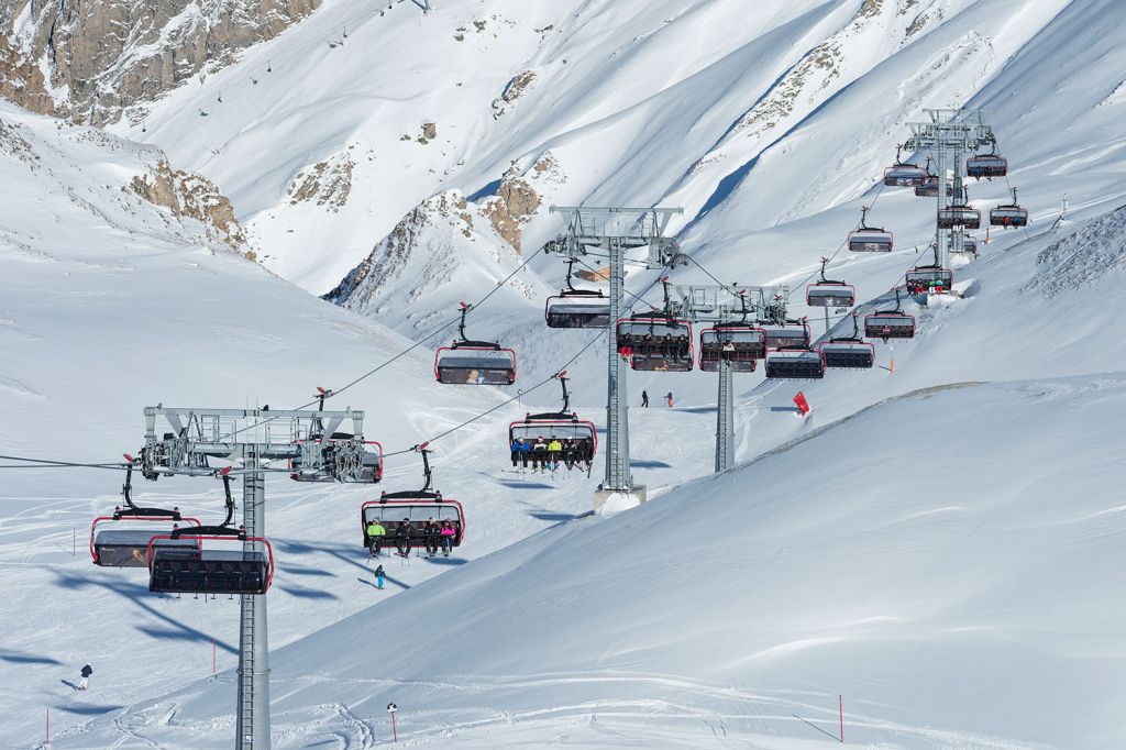 Palinkopfbahn in Ischgl - Impressionen der Palinkopfbahn - © TVB Paznaun - Ischgl