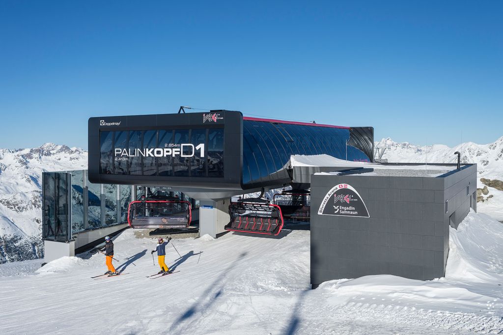 Palinkopfbahn in Ischgl - Ein nettes Bild der Bergstation - © TVB Paznaun - Ischgl