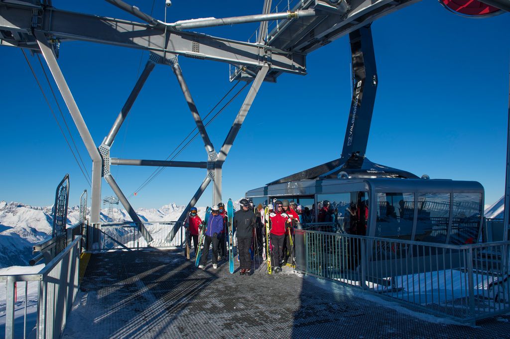 Piz Val Gronda Bahn - Piz Val Grond Bahn in Ischgl - Bergstation - © Bild: TVB Paznaun - Ischgl