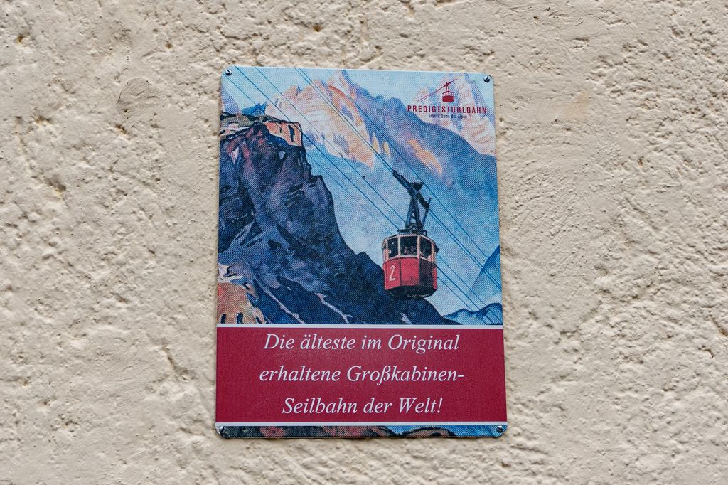 Predigtstuhlbahn Bad Reichenhall - Auf das Alter darf man in der Tat stolz sein. - © alpintreff.de / christian Schön