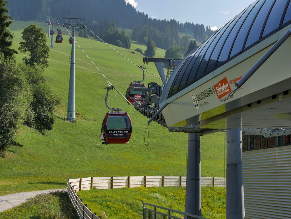 Salvenbahn II - Talstation - Die Talstation der Salvenbahn II liegt auf 1.178 Metern Seehöhe. - © alpintreff.de / christian Schön