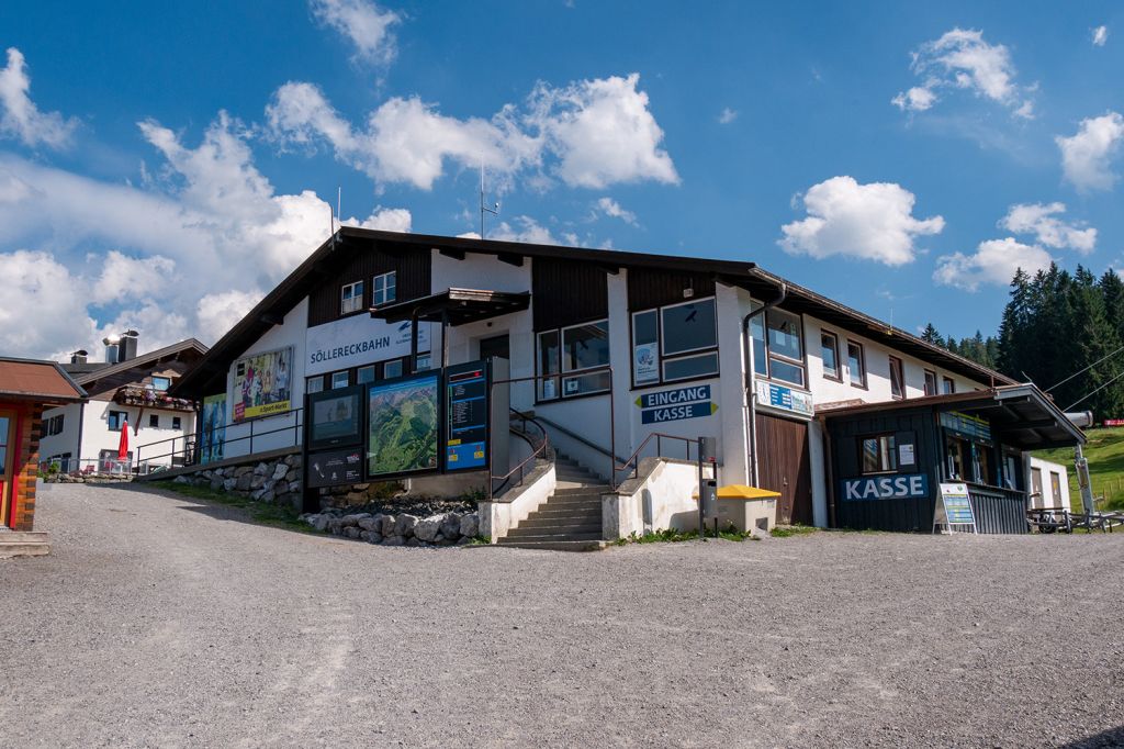 Alte Söllereckbahn - Oberstdorf - Allgäu - Die Talstation der alten Söllereckbahn in Oberstdorf. - © alpintreff.de - Christian Schön