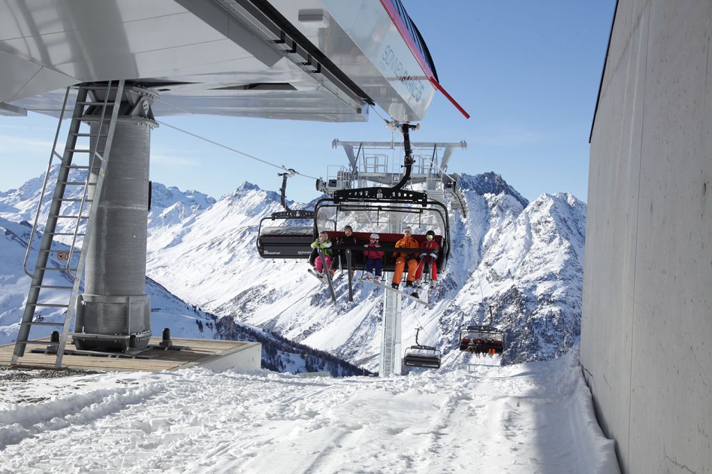 Sonnenbahn - B5 - Ischgl - Bilder der kindersicheren Sonnenbahn B5 im Übungsgelände auf der Idalp in Ischgl. - © TVB Paznaun - Ischgl