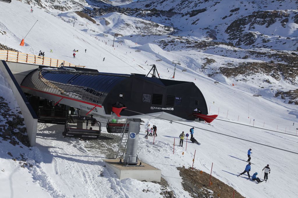 Sonnenbahn - B5 - Ischgl - Bilder der kindersicheren Sonnenbahn B5 im Übungsgelände auf der Idalp in Ischgl. - © TVB Paznaun - Ischgl