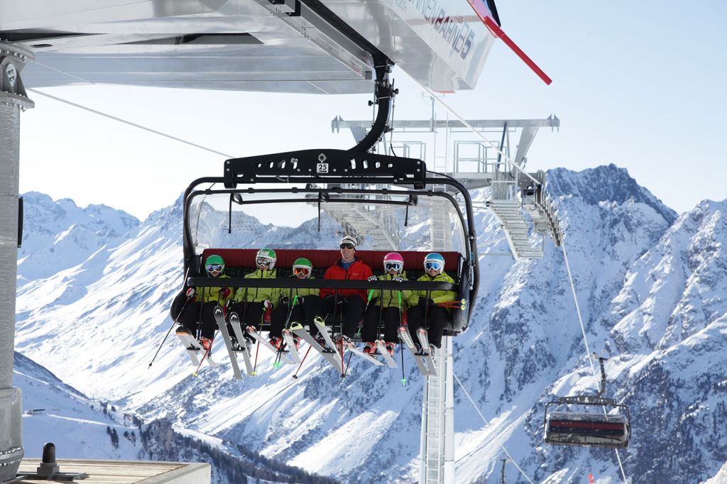 Sonnenbahn - B5 - Ischgl - Bilder der kindersicheren Sonnenbahn B5 im Übungsgelände auf der Idalp in Ischgl. - © TVB Paznaun - Ischgl