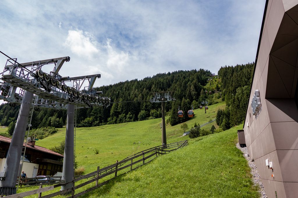 Stubnerkogelbahn Bad Gastein - Strecke Stubnerkogelbahn I - © alpintreff.de / christian Schön