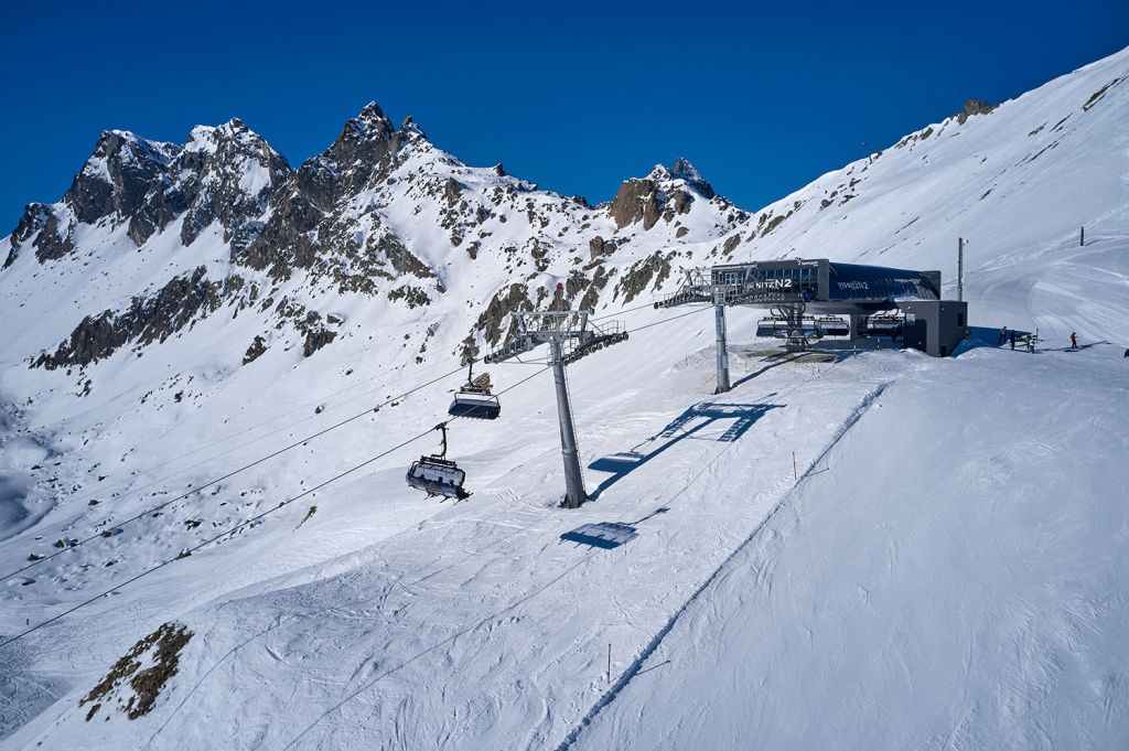 Visnitzbahn - Bergstation - Traumhaft, oder? - © TVB Paznaun - Ischgl