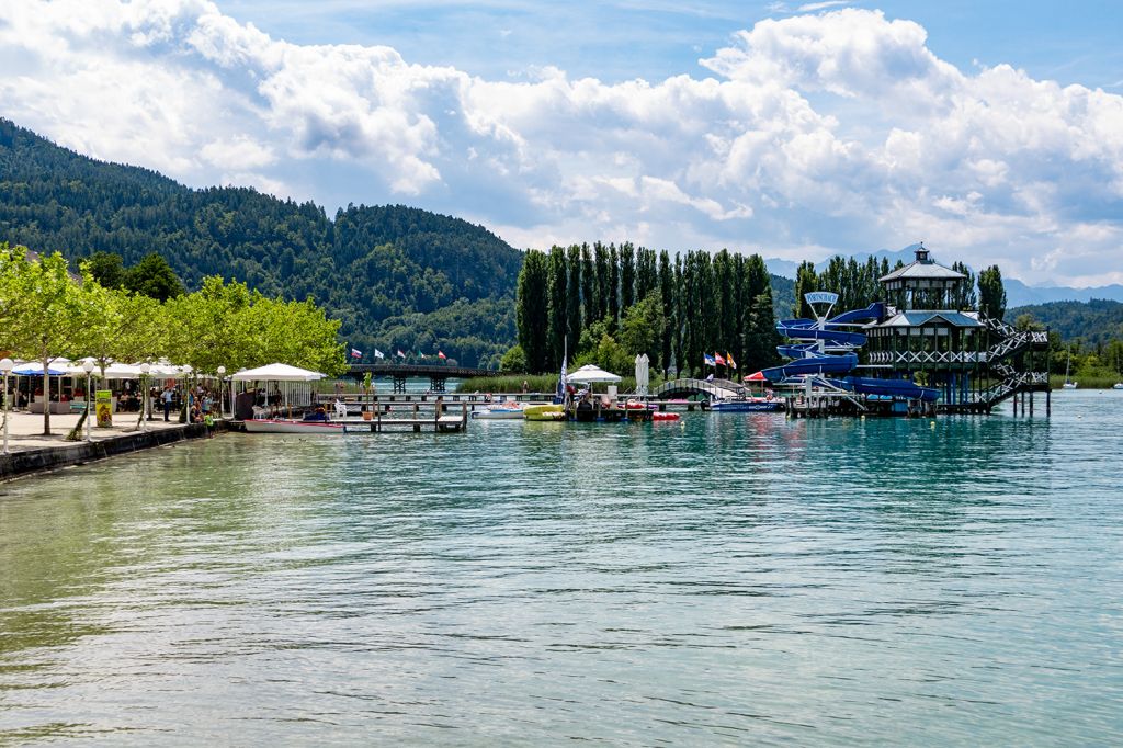 Der Wörthersee - Strandbad Pörtschach - © alpintreff.de / christian Schön