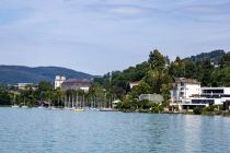 Blick auf den Ort Mondsee - Blick auf die Basilika im Ort Mondsee. • © alpintreff.de - Christian Schön