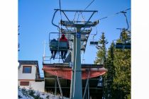 Fast oben - Einfahrt in die Bergstation kurz vor der Erneuerung der Bahn 2007. • © alpintreff.de - Christian Schön