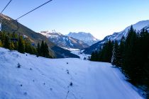 Einige Pisten im Skigebiet - Das Skigebiet Berwang-Bichlbach startet auf einer Höhe von über 1.600 Metern. • © alpintreff.de - Christian Schön