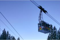 Alte Eibsee-Seilbahn Grainau - Die Streckenlänge betrug 4.450 Meter, der Höhenunterschied 1.950 Meter. 720 Personen konnte die Bahn in der Stunde befördern. • © alpintreff.de - Christian Schön