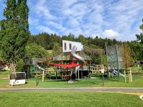 Der modern und angenehm gestaltete Oberstaufen PARK bietet viele Erholungs- und Spielmöglichkeiten. • © Oberstaufen Tourismus