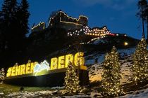 Majestätisch: die Burg Ehrenberg. • © Renate Carre / allgaeu_origini auf Instagram