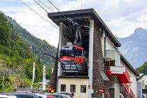 Die Streckenlänge der Feuerkogel Pendelbahn beträgt 2.917 Meter. Während der circa 5-minütigen Fahrt überwindest Du 1.110 Höhenmeter. • © alpintreff.de - Christian Schön