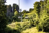 Die Streckenlänge beträgt 1.500 Meter. Dabei überwindest Du 470 Höhenmeter.  • © alpintreff.de - Silke Schön