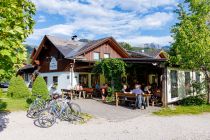 Am Ostufer befindet sich auch das Gasthaus Rostiger Anker • © alpintreff.de - Christian Schön