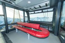 3S Pardatschgratbahn in Ischgl - Kabine von innen - So sieht die Kabine von innen aus. • © TVB Paznaun - Ischgl