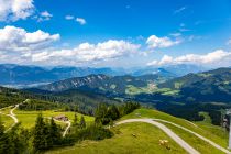 Die Schatzbergbahn hat eine Länge von 4.061 Metern. Dabei überwindet sie 912 Höhenmeter. • © alpintreff.de - Silke Schön