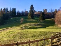 Der Weg zur Burg - So sieht es unterhalb der Burg aus. • © Renate Carré