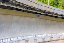Weiter oben starteten  die Rodler, denen dann eine Bahnlänge von insgesamt 1.306 Metern über 16 Kurven zur Verfügung stand.  • © alpintreff.de - Christian Schön