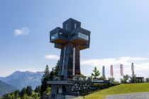 Die fünfte Aussichtsplattform befindet sich ganz oben in 28 Metern Höhe.  • © alpintreff.de - Silke Schön