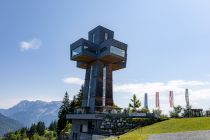Die fünfte Aussichtsplattform befindet sich ganz oben in 28 Metern Höhe.  • © alpintreff.de - Silke Schön