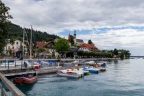 Attersee am Attersee - Der Ort Attersee liegt am Westufer des Sees. • © alpintreff.de - Christian Schön