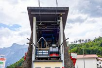 Kapazität Feuerkogelbahn - Die Großkabine bietet Platz für bis zu 45 Personen, in der Stunde können circa 400 Personen transportiert werden. Die Bahn wurde 1985 gebaut. • © alpintreff.de - Christian Schön