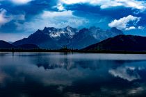 Ja, als wir dort waren, gab es ein kleines Gewitter. Kein Grund, nicht ein wenig an den Reglern zu drehen. ;-)  • © alpintreff.de - Silke Schön