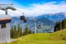 Die Streckenlänge der Fleckalmbahn beträgt  4.071 Meter. Dabei überwindet sie einen Höhenunterschied von 971 Metern.  • © alpintreff.de - Silke Schön