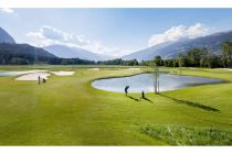 Am Platz befindet sich eine renommierte Golfschule, die Akademie Dolomitengolf.  • © Dolomitengolf, Martin Lugger